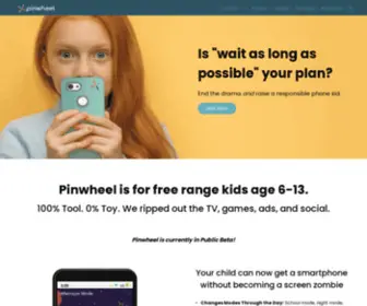 Pinwheel.io(The first purpose) Screenshot