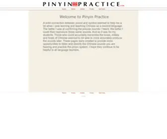 Pinyinpractice.com(Pinyin Practice) Screenshot