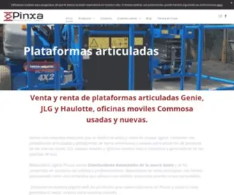 Pinzsa.com(Plataformas usadas genie) Screenshot