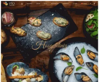 Piogastrobistro.com(Pio Gastro Bar & Bistro Antalya) Screenshot