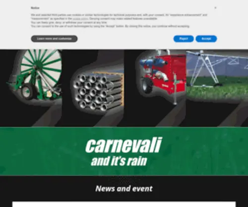 Pioggiacarnevali.com(Pioggia Carnevali) Screenshot