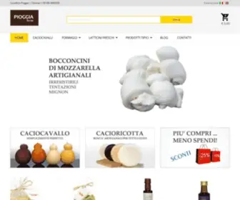 PioggiaStore.it(Caseificio Pioggia) Screenshot