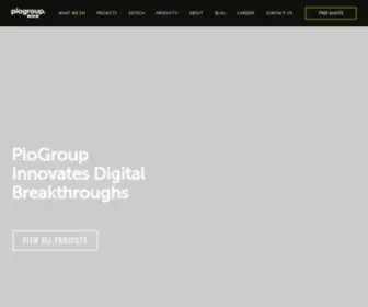 Piogroup.net(Educational & Business Software Development Company) Screenshot