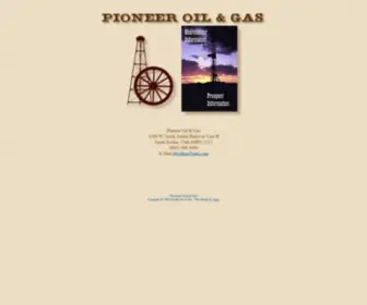 Piol.com(Pioneer Oil & Gas) Screenshot