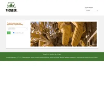 Pioneer.com(Pioneer® Seeds) Screenshot