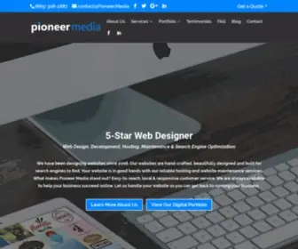 Pioneer.media(Knoxville Web Designer) Screenshot