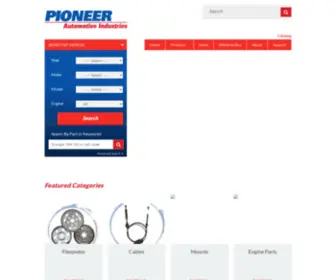 Pioneerautoinc.com(Pioneer Automotive Industries) Screenshot