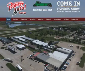 Pioneerautoshow.com(South Dakota Auto Museum) Screenshot