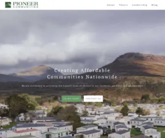 Pioneercommunities.com(Pioneer Communities) Screenshot