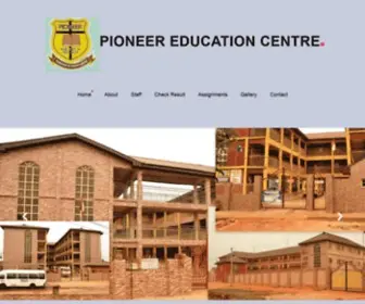 Pioneereducationcentre.org(Pioneer Educational Centre) Screenshot