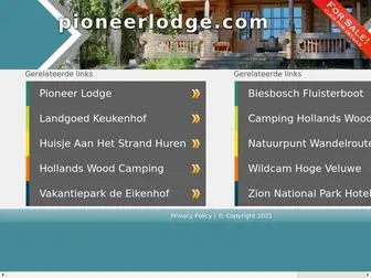 Pioneerlodge.com(Springdale hotels) Screenshot