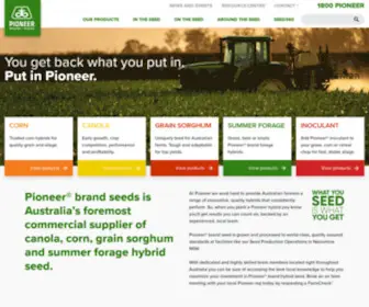 Pioneerseeds.com.au(Pioneer Seeds) Screenshot