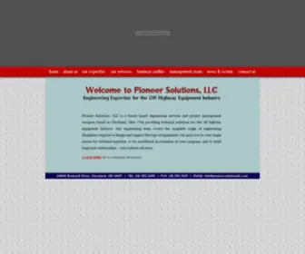 Pioneersolutionsllc.com(Engineering Expertise) Screenshot