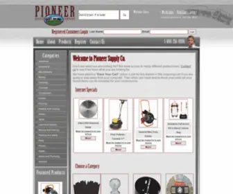 Pioneersupplyco.com(Pioneer Supply Company) Screenshot