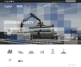 Pioneertrucklines.com(Pioneer Trucklines) Screenshot