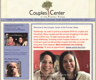 Pioneervalleycouplestherapy.com(Couples Center of the Pioneer Valley) Screenshot