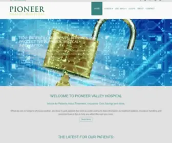 Pioneervalleyhospital.com(Pioneervalleyhospital) Screenshot