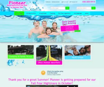 Pioneerwaterland.com(IIS Windows Server) Screenshot