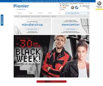 Pionier-Workwear.com(Pionier Workwear) Screenshot