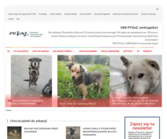 Pionki.org.pl(Psy Do Adopcji Warszawa) Screenshot