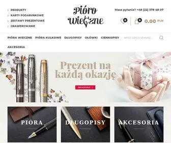 Piorowieczne.pl(Pióra wieczne) Screenshot