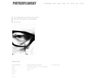 Piotrzuylansky.com(Piotrzuylansky comtemporary Art) Screenshot