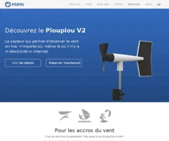 PiouPiou.com(Live wind reports) Screenshot