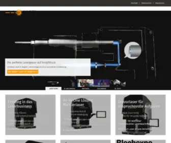 Pip-Laser.de(Lasertechnik Material) Screenshot