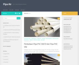 Pipaair.co.id(Pipa Air) Screenshot