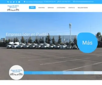 Pipaspalacios.com(PIPAS DE AGUA PUEBLA) Screenshot