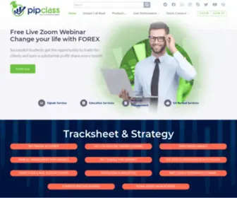 Pipclass.com(Trading Education) Screenshot