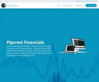 Pipcrest.com(Pipcrest Financials) Screenshot