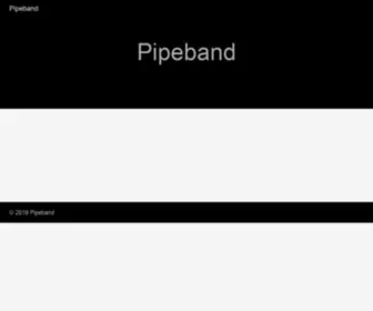 Pipeband.com(Pipeband) Screenshot