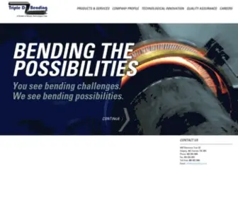 Pipebending.com(Benpro Technologies Corp) Screenshot