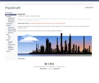 Pipedraft.com(A cloud) Screenshot