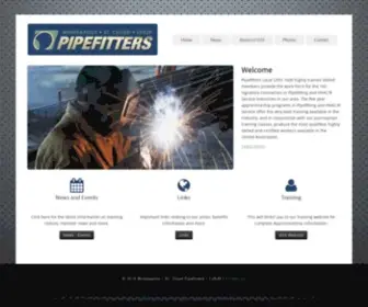 Pipefitters539.com(Pipefitters Local 539 provides the work force for Pipefitting and HVAC/R Service Industries in Minneapolis and St) Screenshot