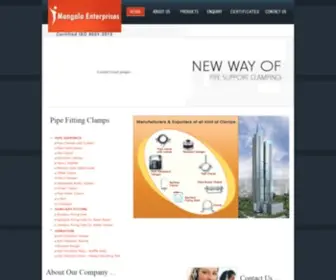 Pipefittingclamps.com(Pipe Fitting Clamps) Screenshot