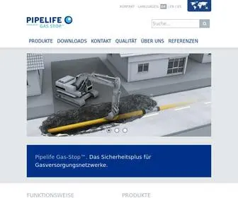 Pipelife-Gasstop.com(PIPELIFE Gas) Screenshot