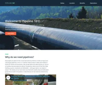 Pipeline101.com(Pipeline) Screenshot