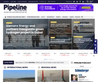 Pipelineoilandgasnews.com(Energy Connects) Screenshot