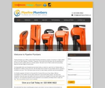 Pipelineplumbers.uk(Pipeline Plumbers) Screenshot