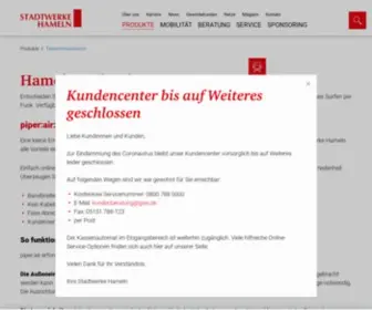 Piper-Net.de(Stadtwerke Hameln) Screenshot