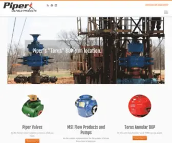 Piper-Oilfield.com(Piper Oilfield Products) Screenshot