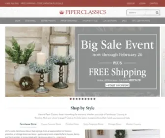 Piperclassics.com(Piper Classics) Screenshot
