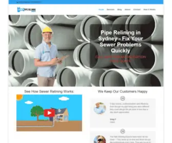 Pipereliningsydney.net.au(WordPress Hosting) Screenshot