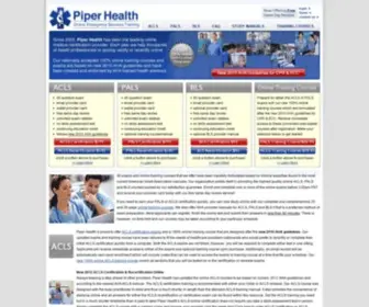 Piperhealth.com(BLS Certification & Recertification Online Courses) Screenshot