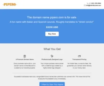 Pipero.com(BrandBucket) Screenshot