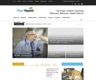 Piperreport.com(HealthCare, Medicare, Medicaid Blog) Screenshot