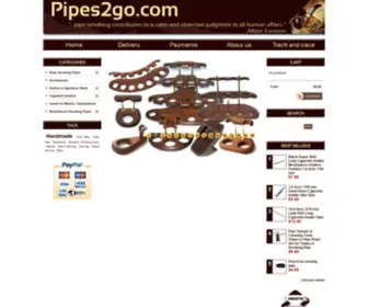 Pipes2GO.com(Pipes shop) Screenshot