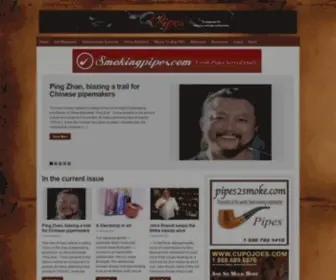 Pipesandtobaccosmagazine.com(Pipes and Tobaccos Magazine) Screenshot